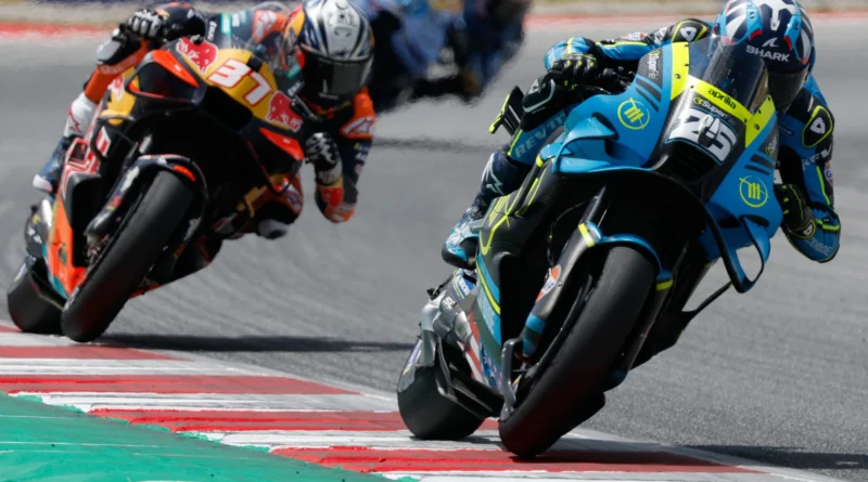 Johann Zarco Accident Barcelona Spain -